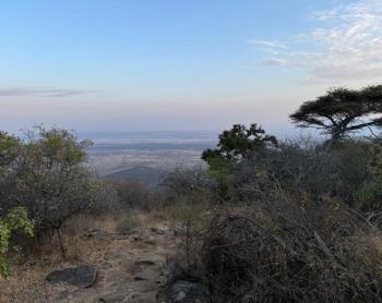 view from mount olemilei