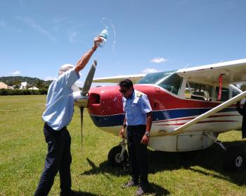 Roshan's first solo flight