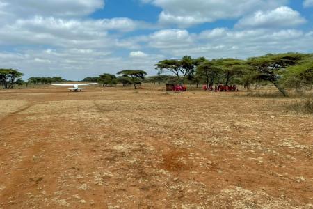 Olemilei airstrip in Malambo, Tanzania.