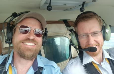 pilots flying in Tanzania