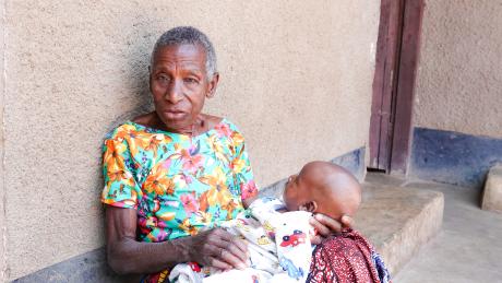 After surgery, Rozalia Masanja Mayunga saw her great grandchild for the first time.