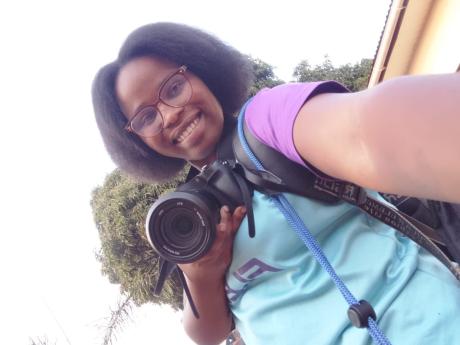 Comms officer, Annet Nabbanja, in Tabora 